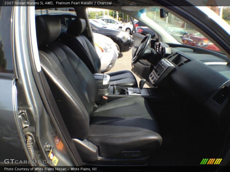 Platinum Pearl Matallic / Charcoal 2007 Nissan Murano SL AWD