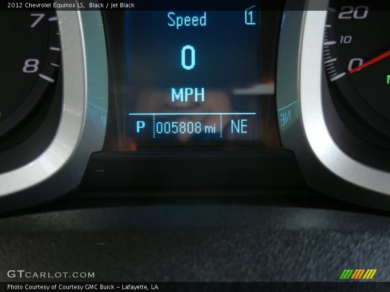 Black / Jet Black 2012 Chevrolet Equinox LS