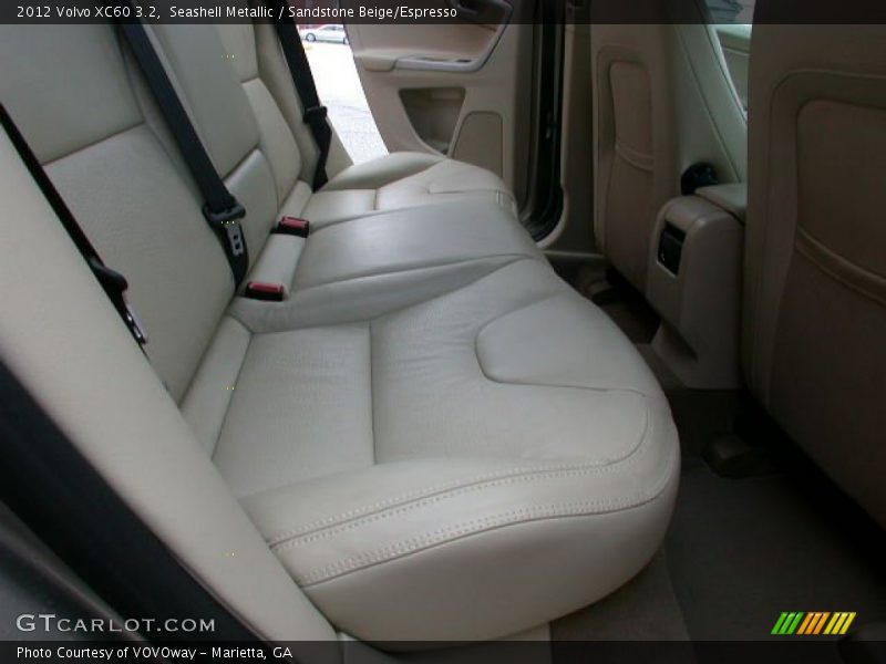 Seashell Metallic / Sandstone Beige/Espresso 2012 Volvo XC60 3.2