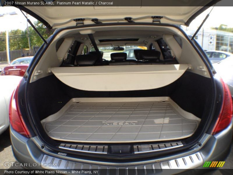 Platinum Pearl Matallic / Charcoal 2007 Nissan Murano SL AWD