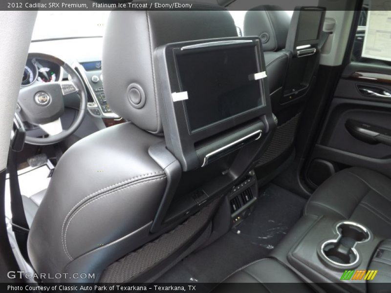 Platinum Ice Tricoat / Ebony/Ebony 2012 Cadillac SRX Premium