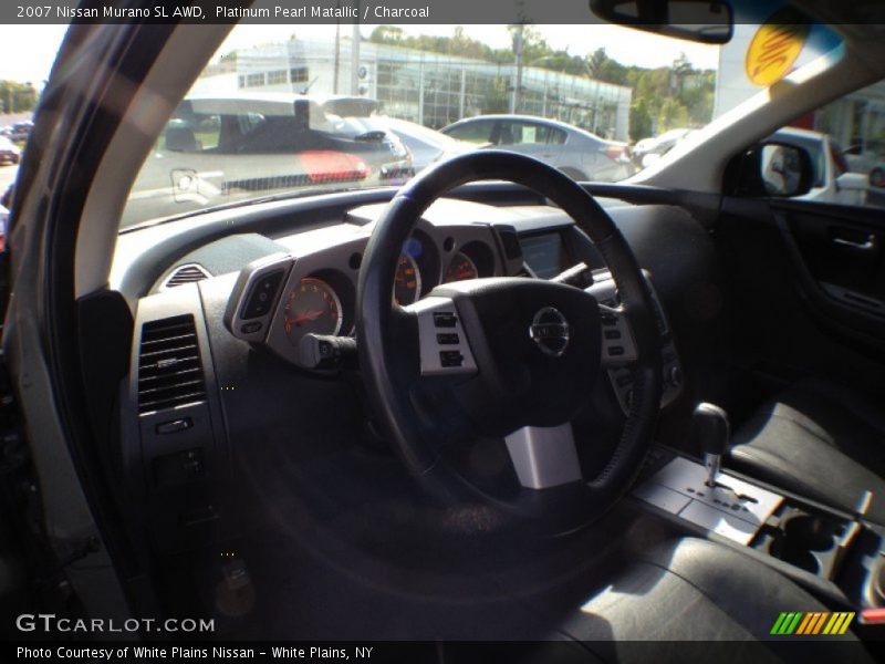 Platinum Pearl Matallic / Charcoal 2007 Nissan Murano SL AWD