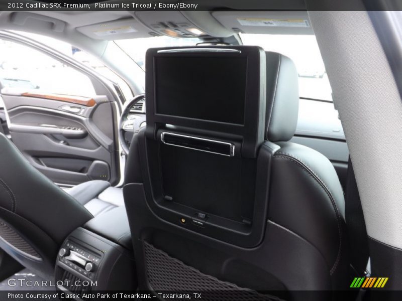 Platinum Ice Tricoat / Ebony/Ebony 2012 Cadillac SRX Premium