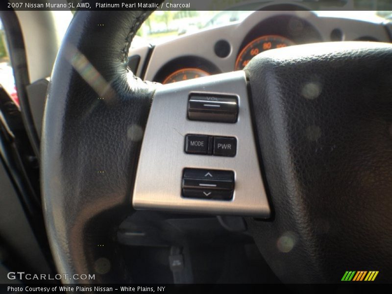 Platinum Pearl Matallic / Charcoal 2007 Nissan Murano SL AWD