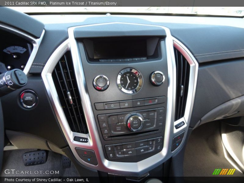 Platinum Ice Tricoat / Titanium/Ebony 2011 Cadillac SRX FWD