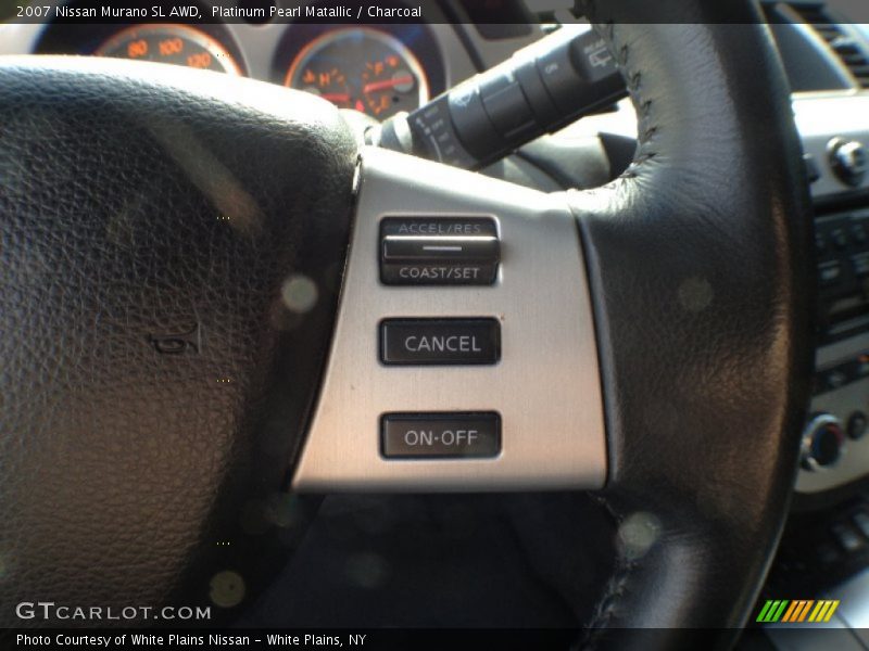 Platinum Pearl Matallic / Charcoal 2007 Nissan Murano SL AWD