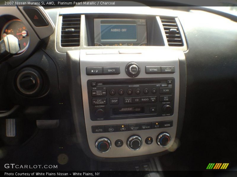 Platinum Pearl Matallic / Charcoal 2007 Nissan Murano SL AWD