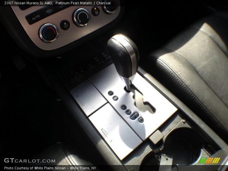 Platinum Pearl Matallic / Charcoal 2007 Nissan Murano SL AWD