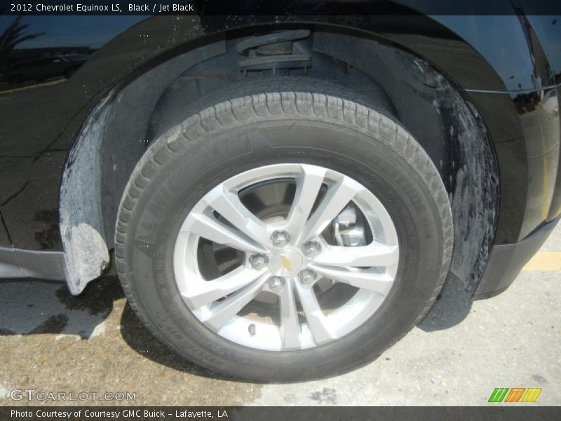 Black / Jet Black 2012 Chevrolet Equinox LS