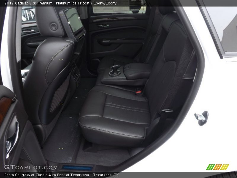 Platinum Ice Tricoat / Ebony/Ebony 2012 Cadillac SRX Premium