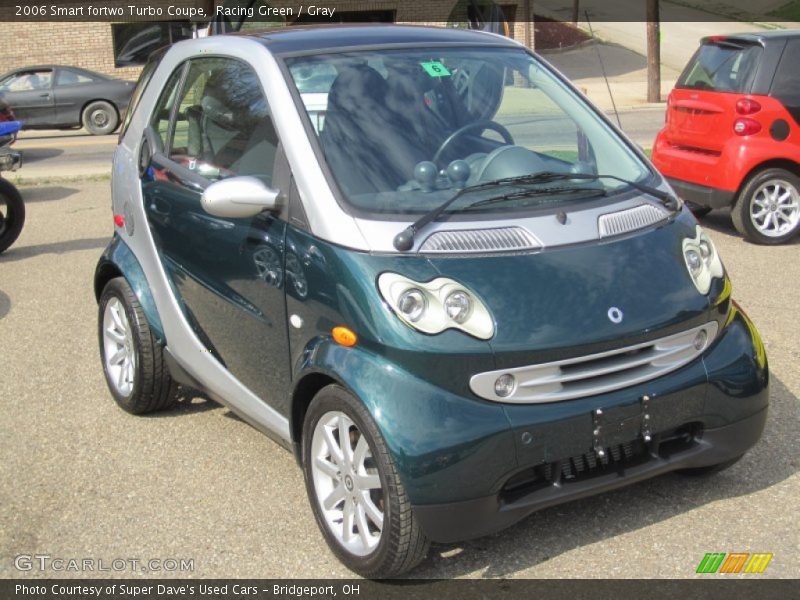 Racing Green / Gray 2006 Smart fortwo Turbo Coupe