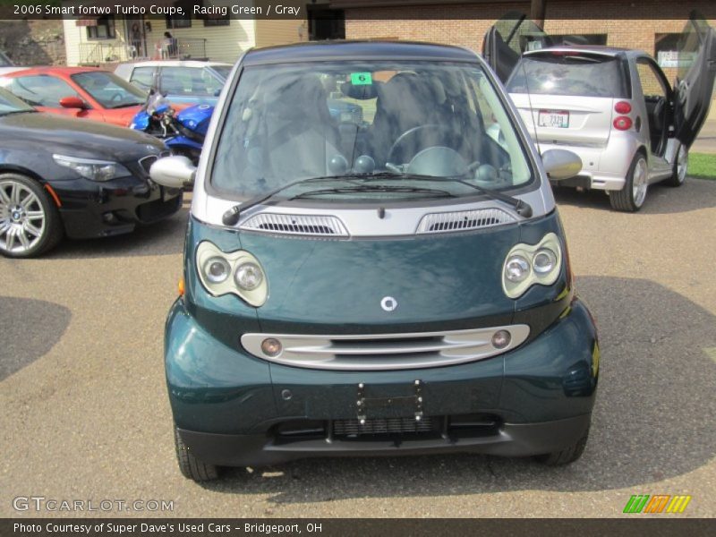 Racing Green / Gray 2006 Smart fortwo Turbo Coupe