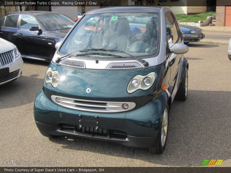 Racing Green / Gray 2006 Smart fortwo Turbo Coupe