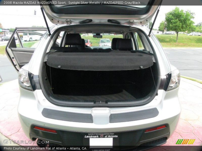 Sunlight Silver Metallic / MAZDASPEED Gray/Black 2008 Mazda MAZDA3 MAZDASPEED Sport