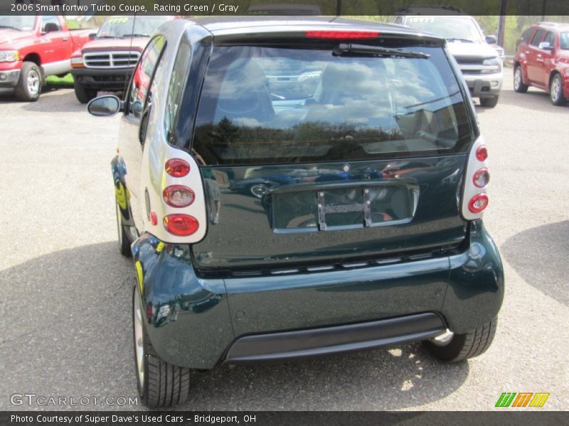 Racing Green / Gray 2006 Smart fortwo Turbo Coupe