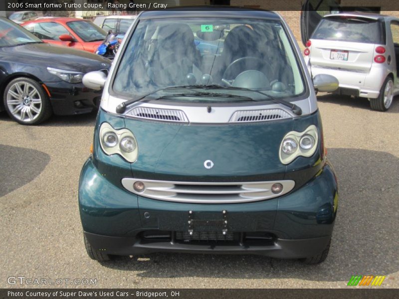 Racing Green / Gray 2006 Smart fortwo Turbo Coupe