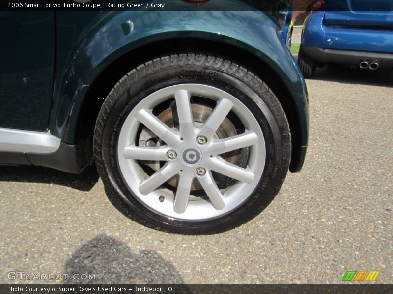 Racing Green / Gray 2006 Smart fortwo Turbo Coupe