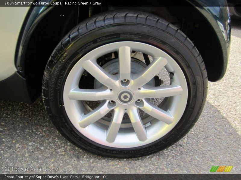 Racing Green / Gray 2006 Smart fortwo Turbo Coupe