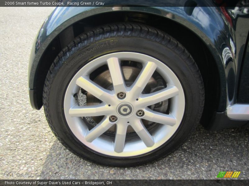 Racing Green / Gray 2006 Smart fortwo Turbo Coupe