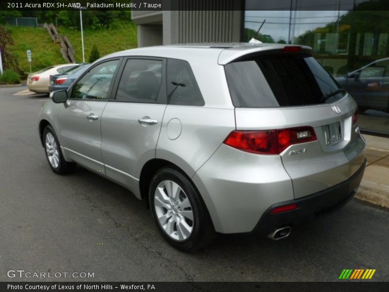 Palladium Metallic / Taupe 2011 Acura RDX SH-AWD