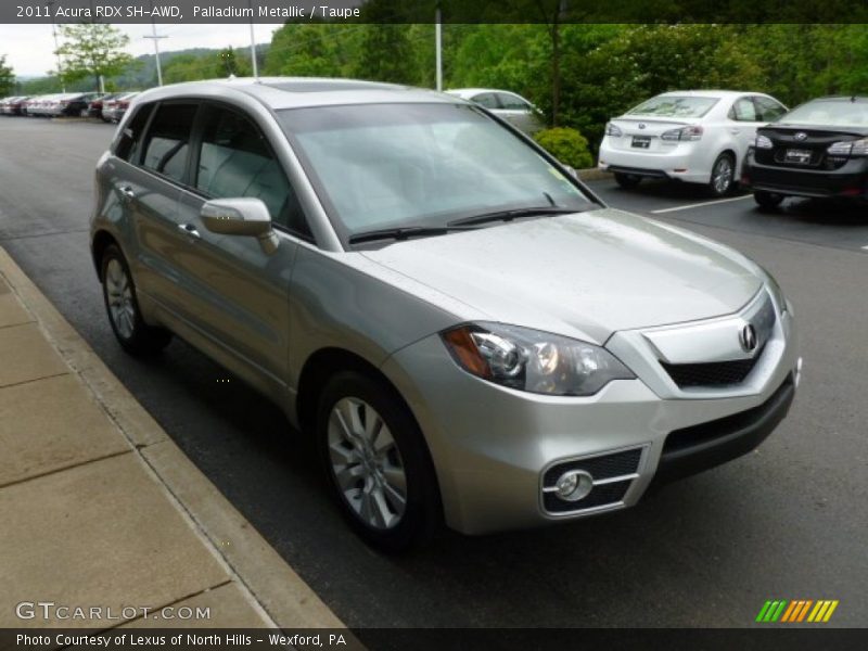 Palladium Metallic / Taupe 2011 Acura RDX SH-AWD