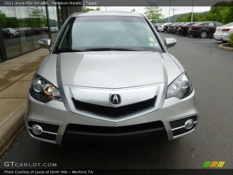 Palladium Metallic / Taupe 2011 Acura RDX SH-AWD