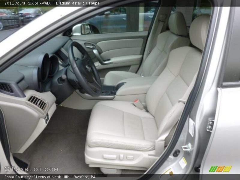 Palladium Metallic / Taupe 2011 Acura RDX SH-AWD