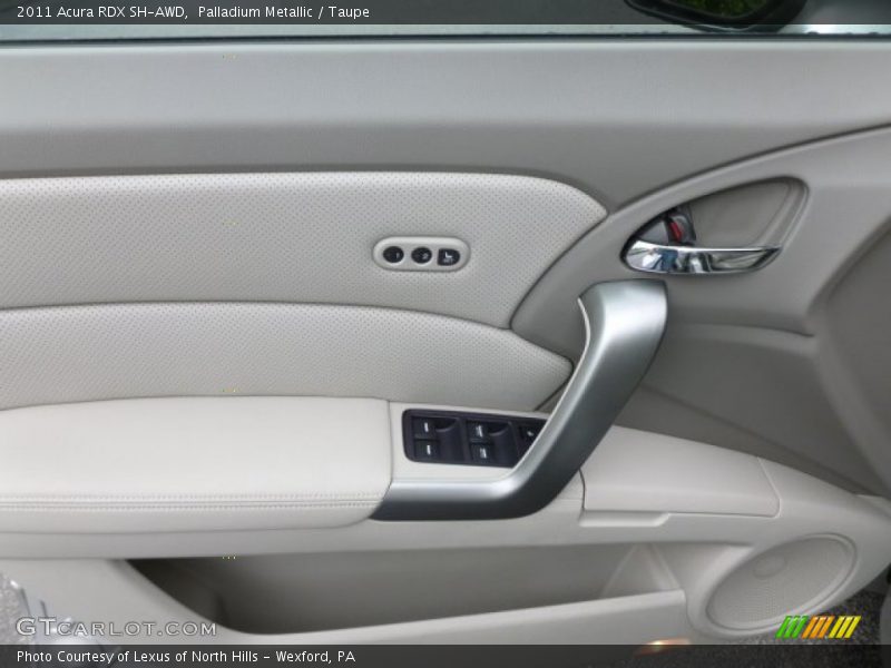 Palladium Metallic / Taupe 2011 Acura RDX SH-AWD