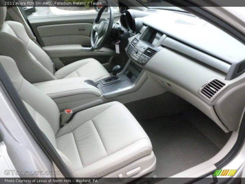 Palladium Metallic / Taupe 2011 Acura RDX SH-AWD