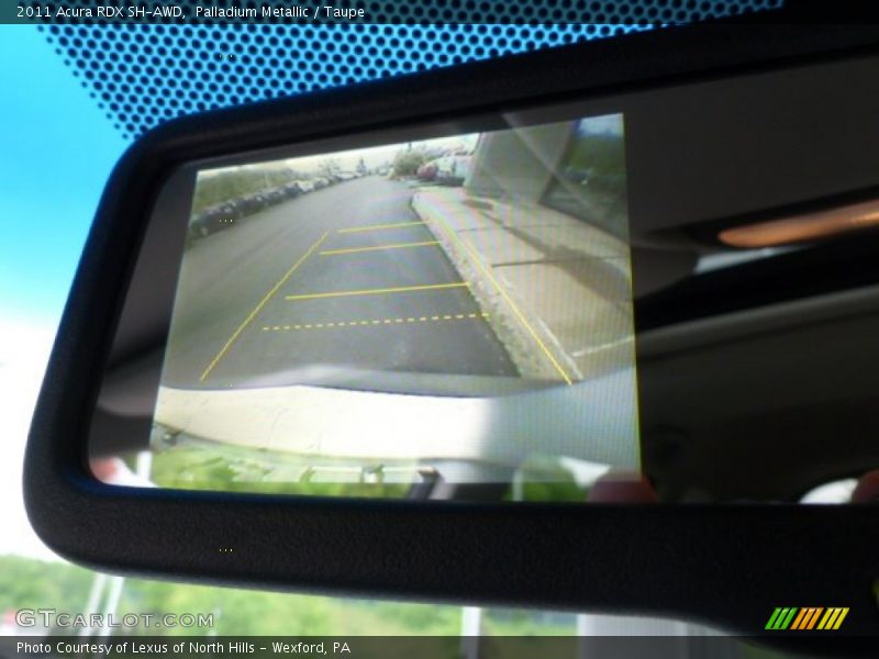 Palladium Metallic / Taupe 2011 Acura RDX SH-AWD