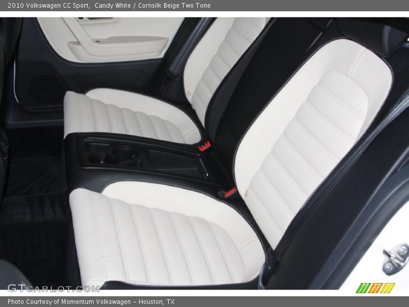Candy White / Cornsilk Beige Two Tone 2010 Volkswagen CC Sport