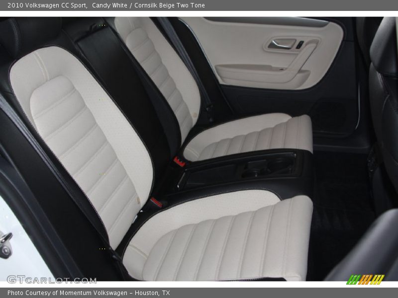 Candy White / Cornsilk Beige Two Tone 2010 Volkswagen CC Sport