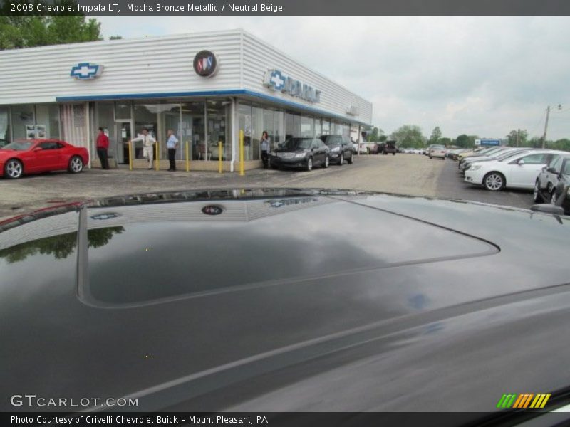 Mocha Bronze Metallic / Neutral Beige 2008 Chevrolet Impala LT