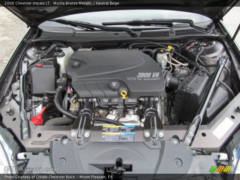 Mocha Bronze Metallic / Neutral Beige 2008 Chevrolet Impala LT