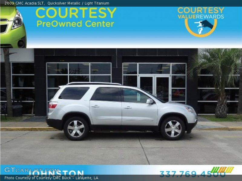 Quicksilver Metallic / Light Titanium 2009 GMC Acadia SLT