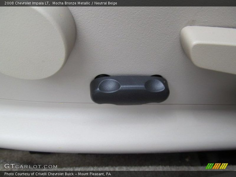 Mocha Bronze Metallic / Neutral Beige 2008 Chevrolet Impala LT