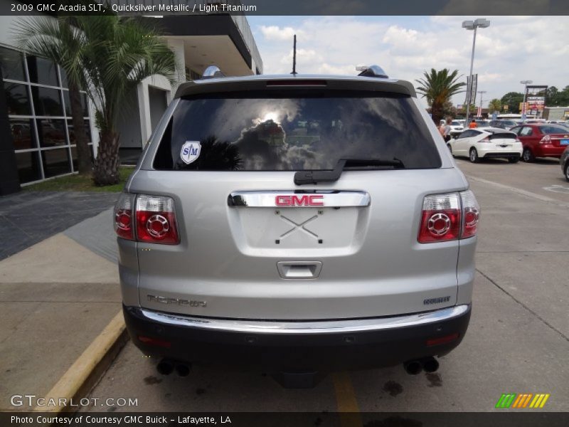 Quicksilver Metallic / Light Titanium 2009 GMC Acadia SLT