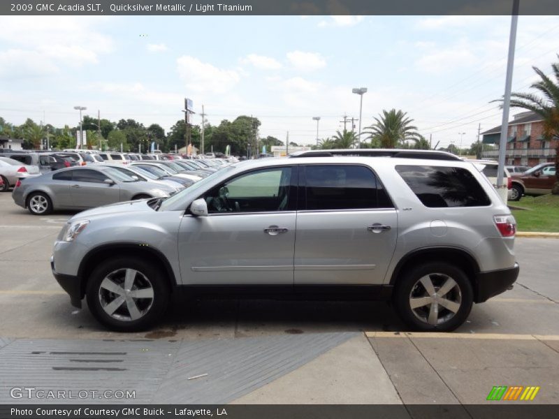 Quicksilver Metallic / Light Titanium 2009 GMC Acadia SLT