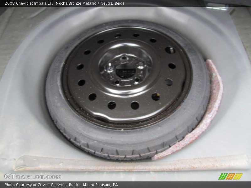 Mocha Bronze Metallic / Neutral Beige 2008 Chevrolet Impala LT