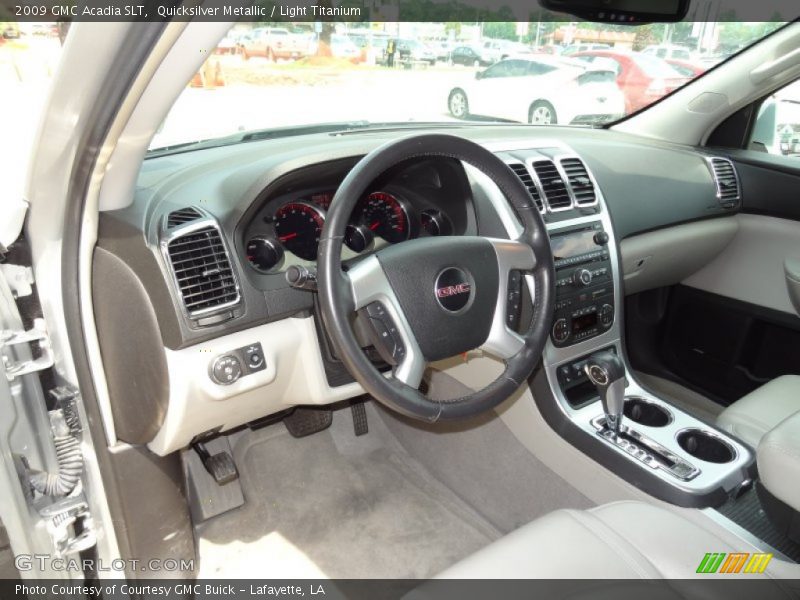 Quicksilver Metallic / Light Titanium 2009 GMC Acadia SLT