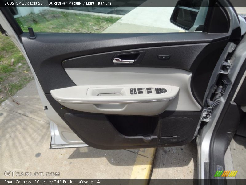Quicksilver Metallic / Light Titanium 2009 GMC Acadia SLT