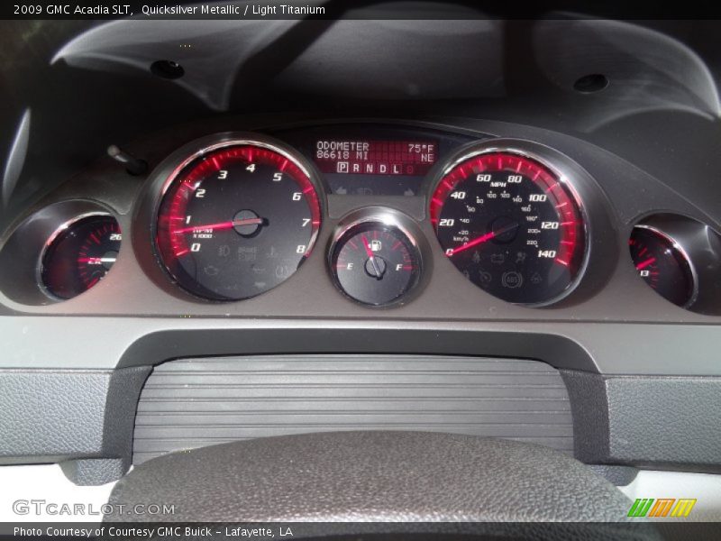 Quicksilver Metallic / Light Titanium 2009 GMC Acadia SLT