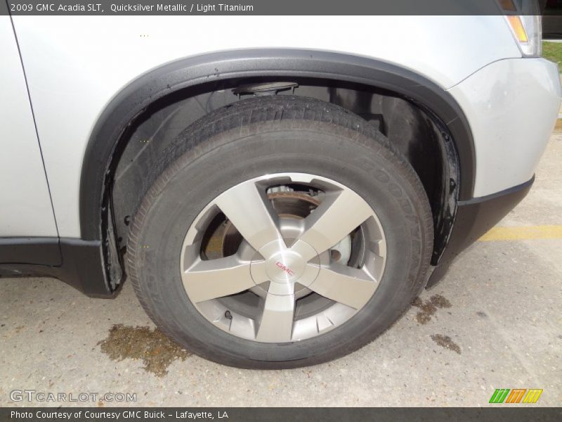 Quicksilver Metallic / Light Titanium 2009 GMC Acadia SLT