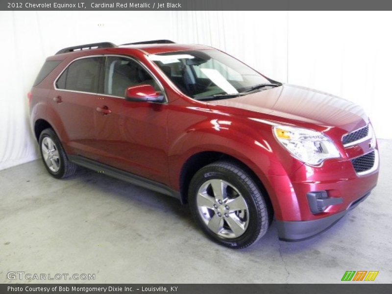 Cardinal Red Metallic / Jet Black 2012 Chevrolet Equinox LT