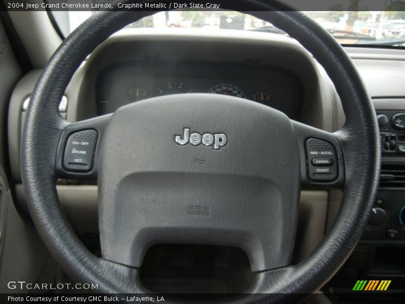 Graphite Metallic / Dark Slate Gray 2004 Jeep Grand Cherokee Laredo