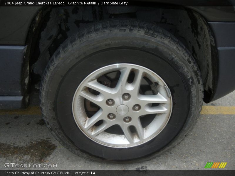 Graphite Metallic / Dark Slate Gray 2004 Jeep Grand Cherokee Laredo