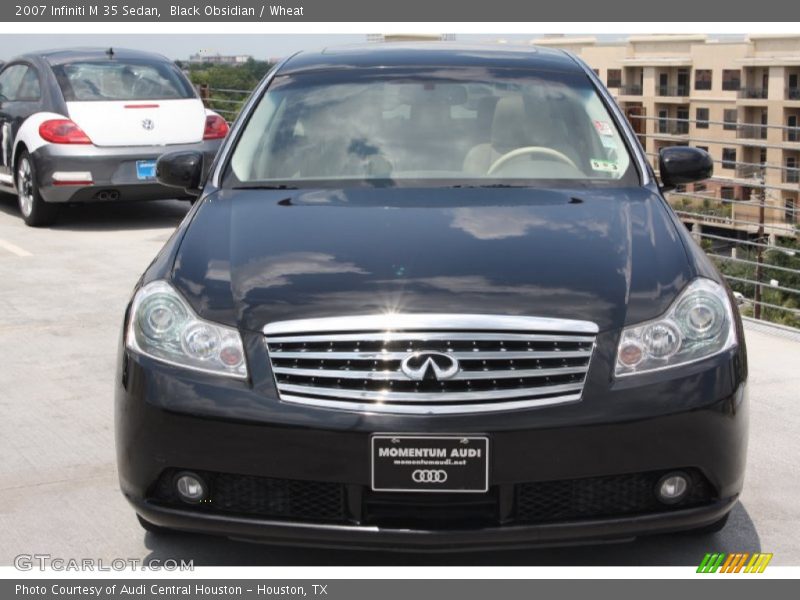 Black Obsidian / Wheat 2007 Infiniti M 35 Sedan