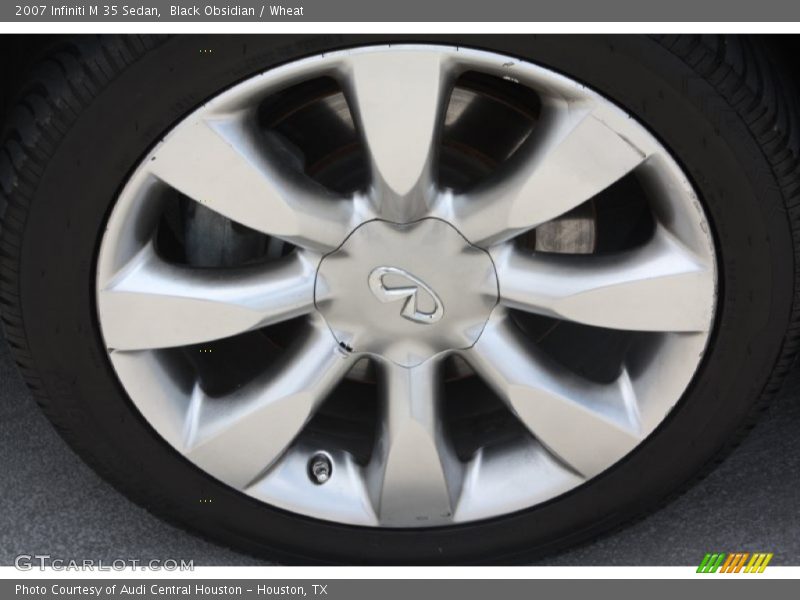 Black Obsidian / Wheat 2007 Infiniti M 35 Sedan