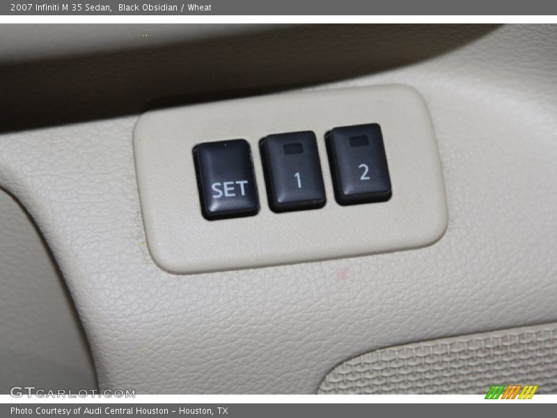 Black Obsidian / Wheat 2007 Infiniti M 35 Sedan