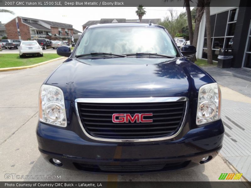 Deep Blue Metallic / Ebony Black 2007 GMC Yukon XL 1500 SLE